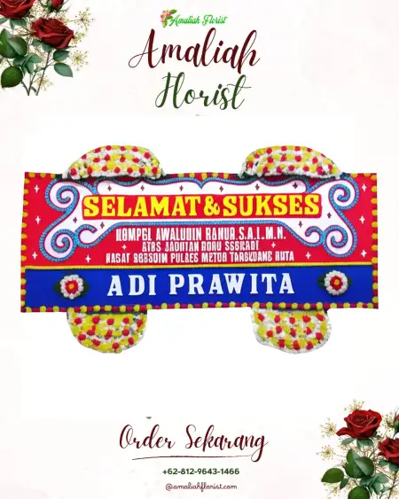 Papan Bunga Ucapan Selamat Krakahan